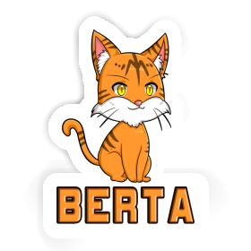 Sticker Cat Berta Image