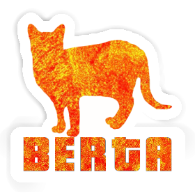 Berta Sticker Cat Image