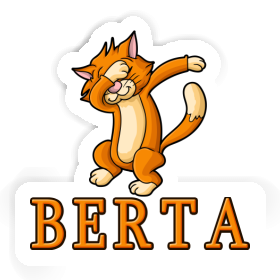 Dabbing Cat Sticker Berta Image