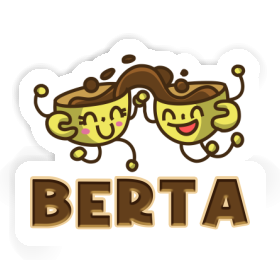 Sticker Coffee Berta Image