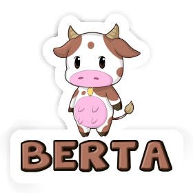 Sticker Berta Cow Image