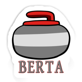 Berta Sticker Curling Stone Image