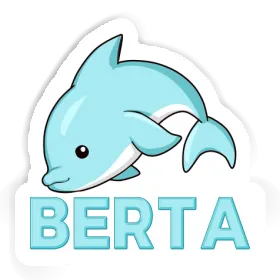 Berta Sticker Dolphin Image