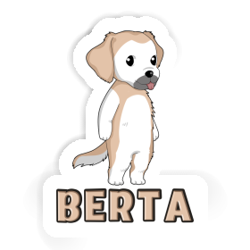 Berta Autocollant Golden Retriever Image