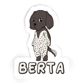 Berta Sticker Small Munsterlander Image