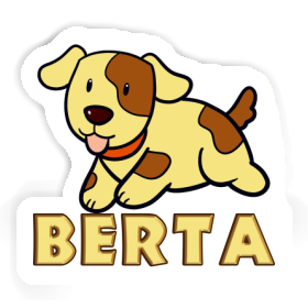 Sticker Dog Berta Image