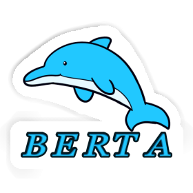 Sticker Dolphin Berta Image