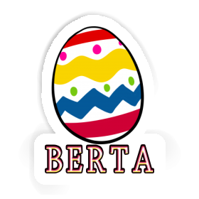 Easter Egg Sticker Berta Image