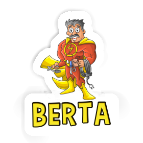 Sticker Berta Electrician Image