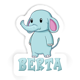 Berta Sticker Elephant Image