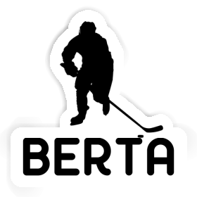 Sticker Hockey Player Berta Image