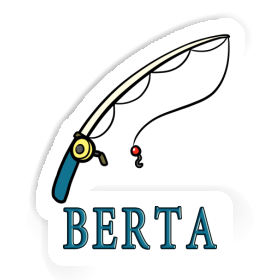 Sticker Fishing Rod Berta Image