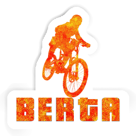 Freeride Biker Sticker Berta Image