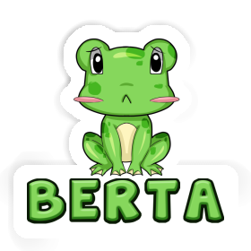 Frog Sticker Berta Image