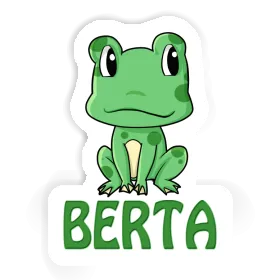 Sticker Berta Frog Image