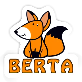 Sticker Fox Berta Image