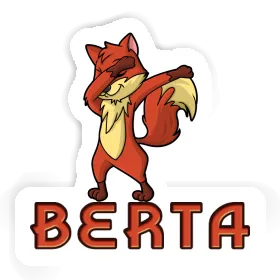 Sticker Berta Dabbing Fox Image