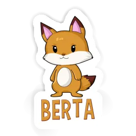 Fox Sticker Berta Image