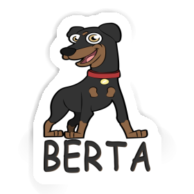 Berta Sticker Pinscher Image