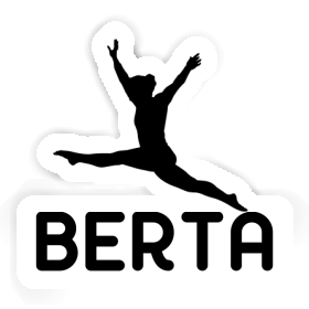 Berta Sticker Gymnast Image