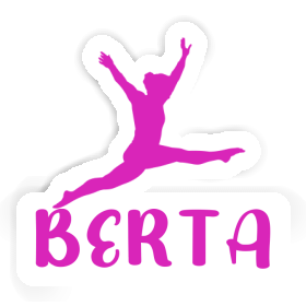 Gymnast Sticker Berta Image