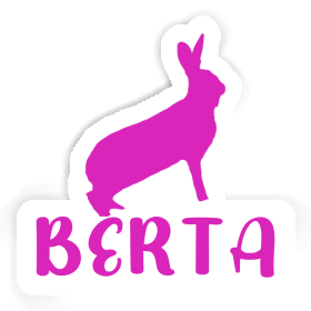 Rabbit Sticker Berta Image