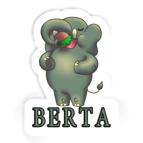 Sticker Hamburger Berta Image