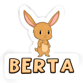 Easter Bunny Sticker Berta Image