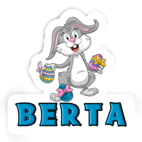 Berta Sticker Easter Bunny Image