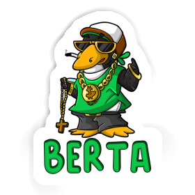 Sticker Berta Hip-Hop Penguin Image