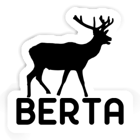 Sticker Berta Deer Image