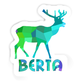 Deer Sticker Berta Image