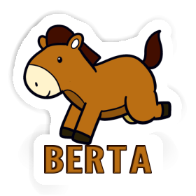 Horse Sticker Berta Image