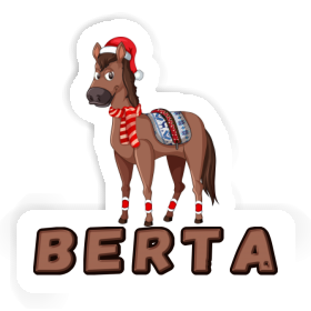 Horse Sticker Berta Image