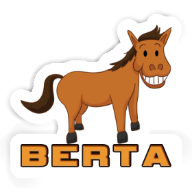 Berta Sticker Horse Image