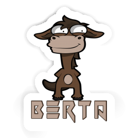 Berta Sticker Standing Horse Image