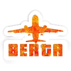 Berta Sticker Jumbo-Jet Image