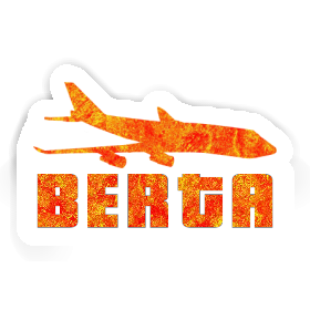 Sticker Jumbo-Jet Berta Image