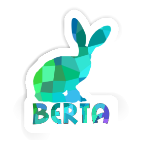 Berta Sticker Rabbit Image