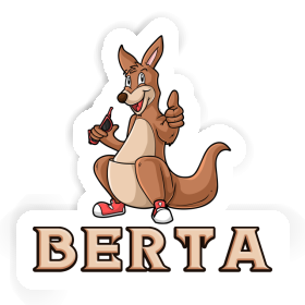 Berta Sticker Kangaroo Image