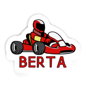 Kart Driver Sticker Berta Image