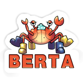 Sticker Crab Berta Image