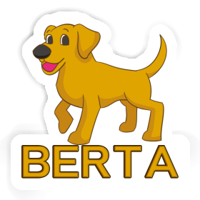 Sticker Labrador Berta Image