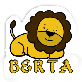 Berta Sticker Lion Image