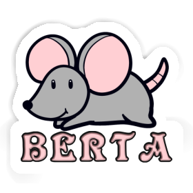 Sticker Berta Mouse Image