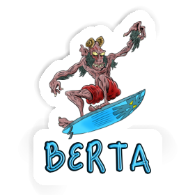 Berta Sticker Surfer Image