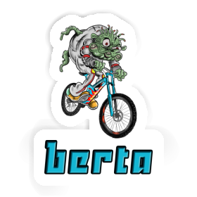 Berta Sticker Biker Image