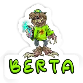 Monster Sticker Berta Image