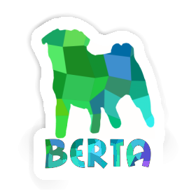 Sticker Pug Berta Image