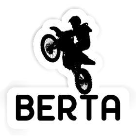 Sticker Berta Motocross Rider Image